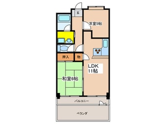 間取図 ラ・ビオーレ