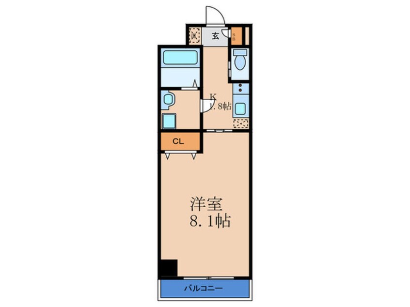 間取図 エナブル福島