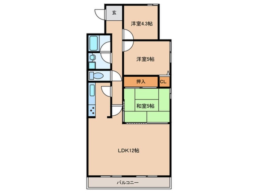 間取図 レジェンダリ－小松