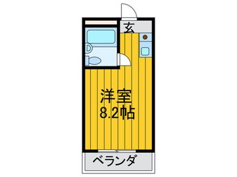 間取図 コーポ尾上