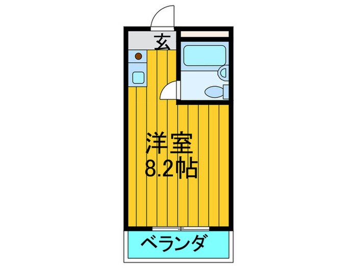 間取り図 コーポ尾上