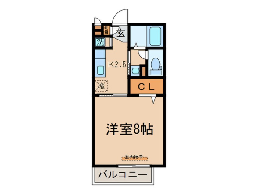 間取図 ルミエ－ルⅡ