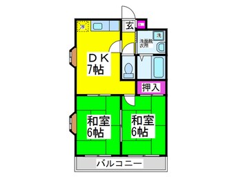 間取図 SENSE　COURT堺上野芝