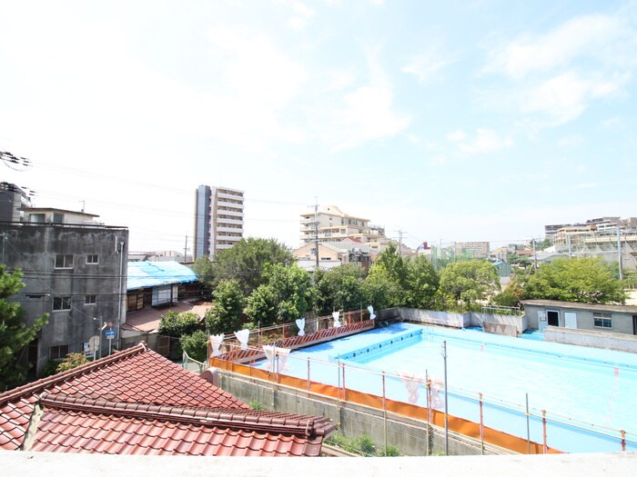 室内からの展望 エクセルコ－ト千里丘