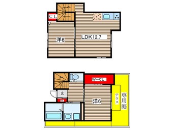 間取図 ピエタ広隆寺