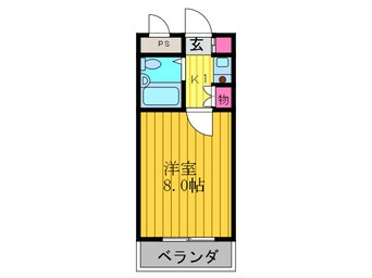 間取図 ＰＡＬＭＩＺＩＯ花園Ⅱ