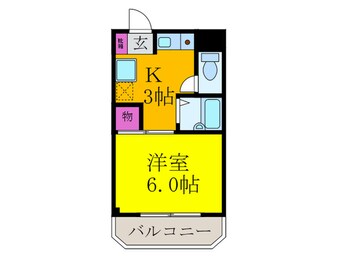間取図 ウエストフィ－ルド