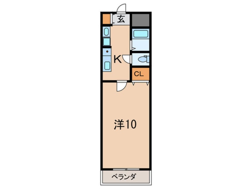 間取図 サンビレッジ中芦屋