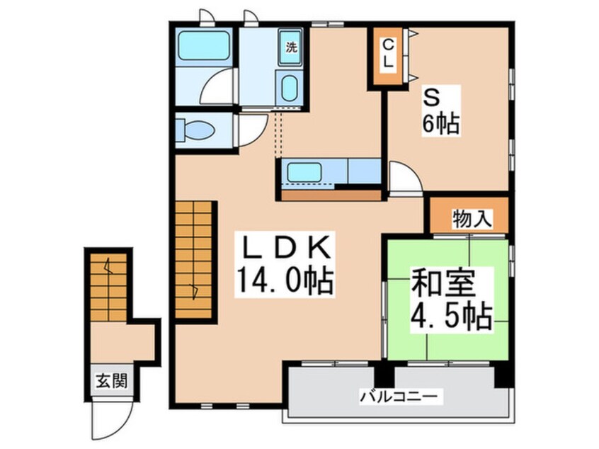 間取図 コウジィコート　Ⅰ番館