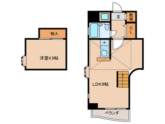 間取図 ホイットニー武庫川