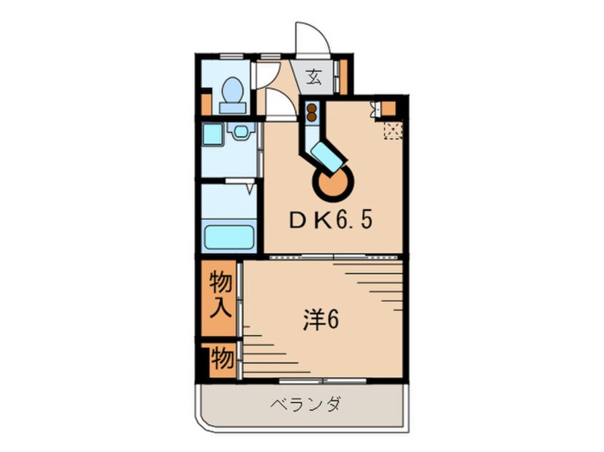 間取図 サンロイヤル武庫之荘 Ⅱ