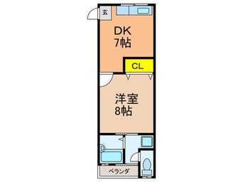 間取図 樋之上町マンション