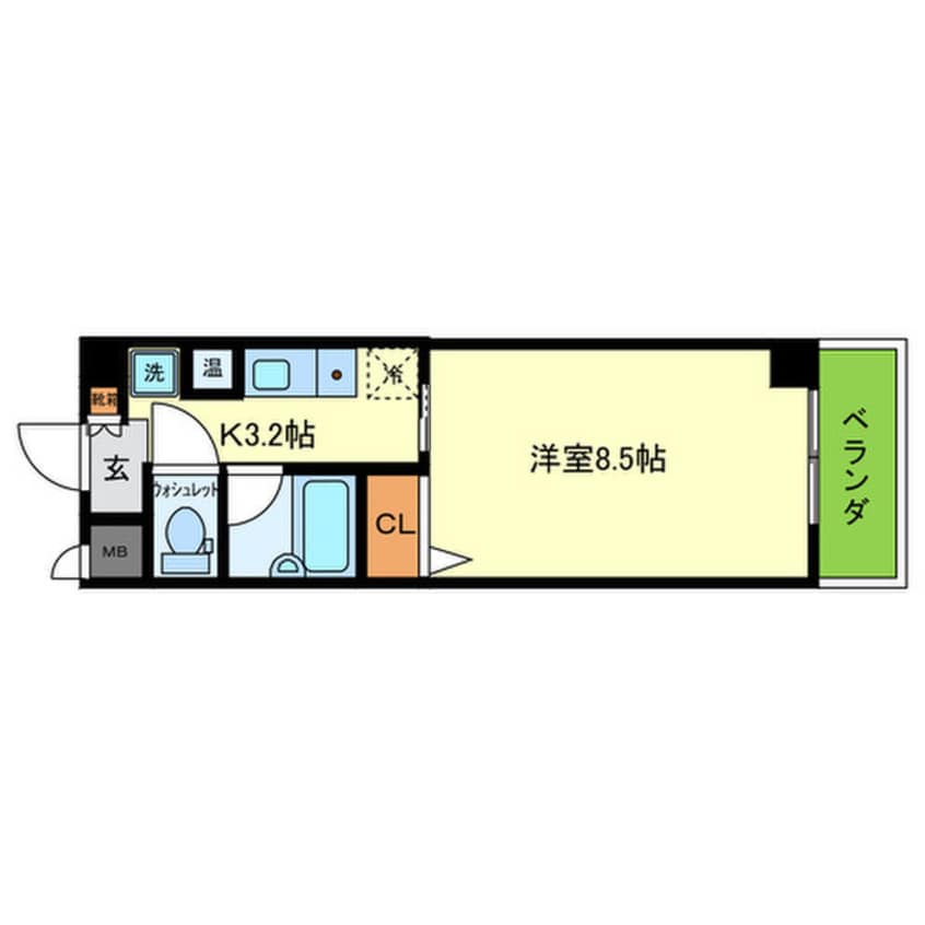 間取図 ギャレグラン