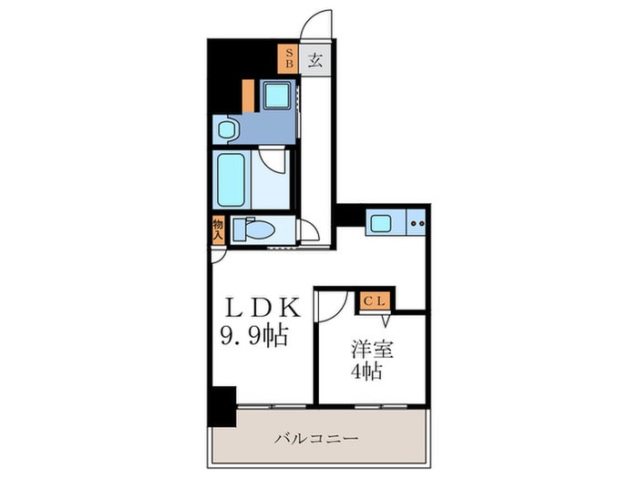 間取り図 Mare京都一条