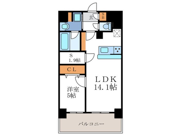 間取り図 Mare京都一条