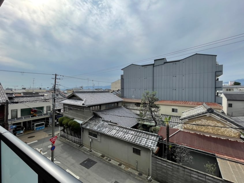 室内からの展望 Mare京都一条