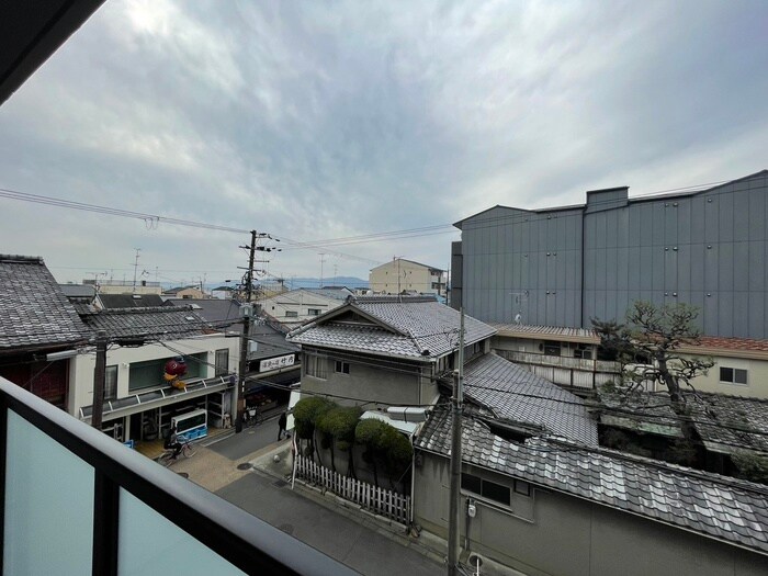 室内からの展望 Mare京都一条