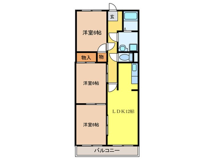 間取り図 リヴェール郡