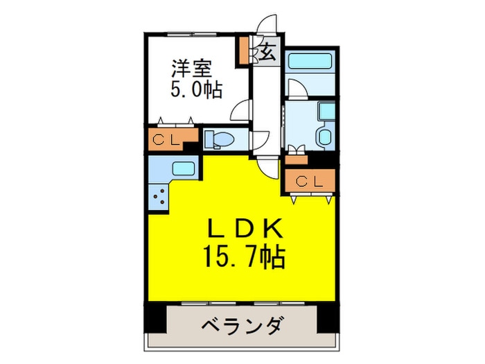 間取り図 エスリード豊中少路（505）
