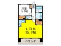 エスリード豊中少路（505）の間取図