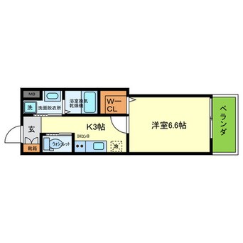 間取図 Vento上甲子園