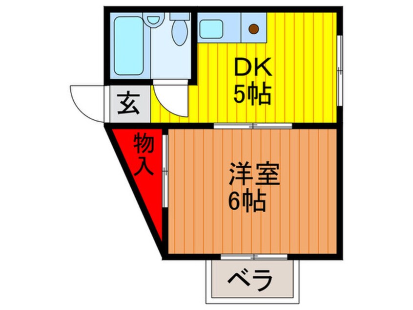 間取図 トキワパレス１