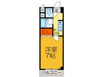 間取図 シティヴェローナ