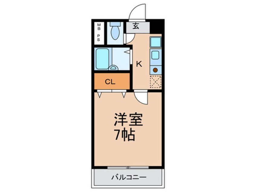 間取図 シティヴェローナ