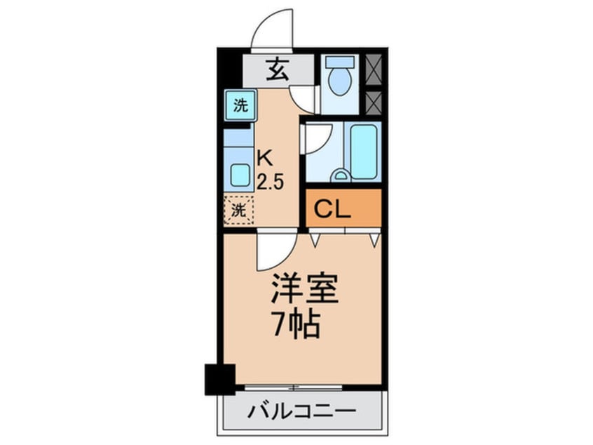 間取図 シティヴェローナ