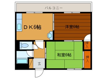 間取図 第１山本ハイツ