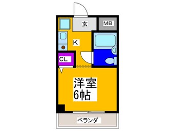 間取図 サンヒルズ和泉