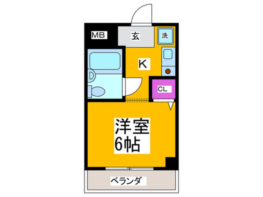 間取図 サンヒルズ和泉