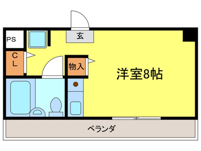 間取図 サンヒルズ和泉