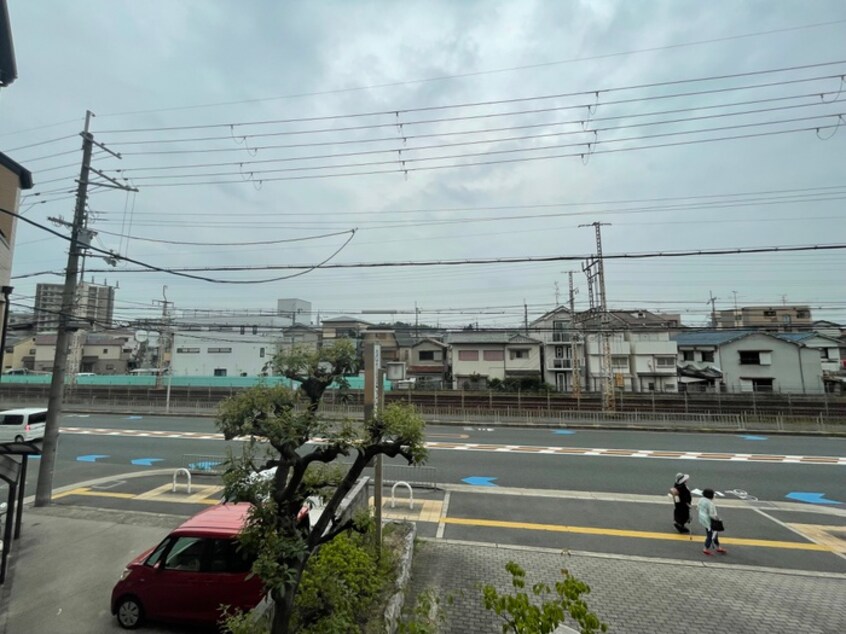 室内からの展望 大東御殿山ビル