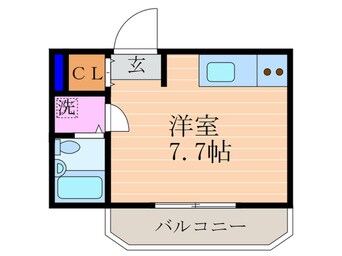 間取図 エクシブ林寺