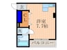 エクシブ林寺 1Rの間取り