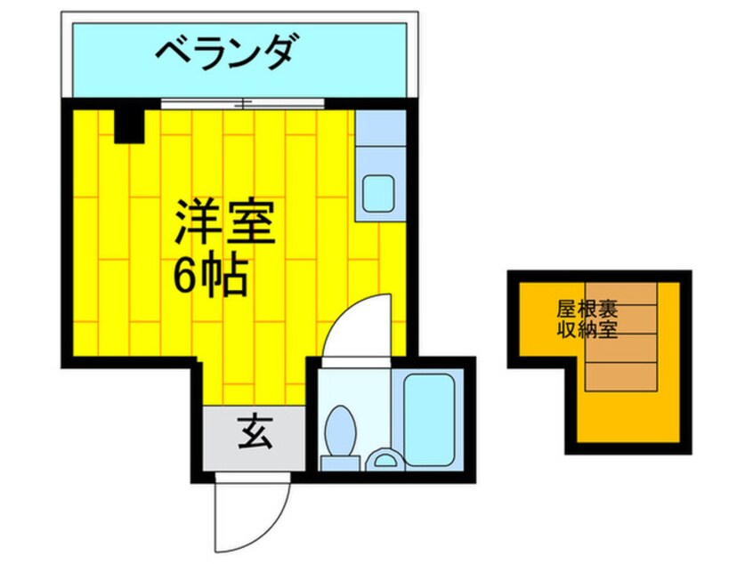 間取図 エスパシオ古川橋Ⅰ