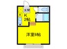 ハイツＫＡＭＩ 1Kの間取り