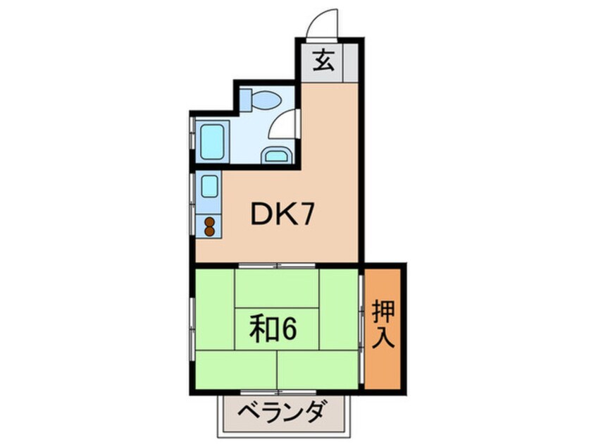 間取図 グランディア武庫之荘