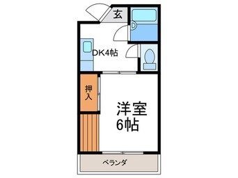 間取図 グリーンプラザ竹中