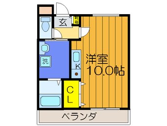 間取図 ツインヒルズ