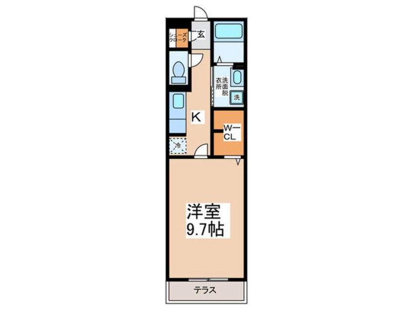 間取図 メゾン・ド・コフレ葵町