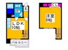 SONIX2015 1LDKの間取り