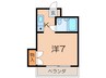 フジハイツ 1Rの間取り