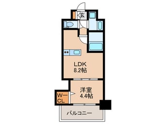 間取図 Alivis北梅田