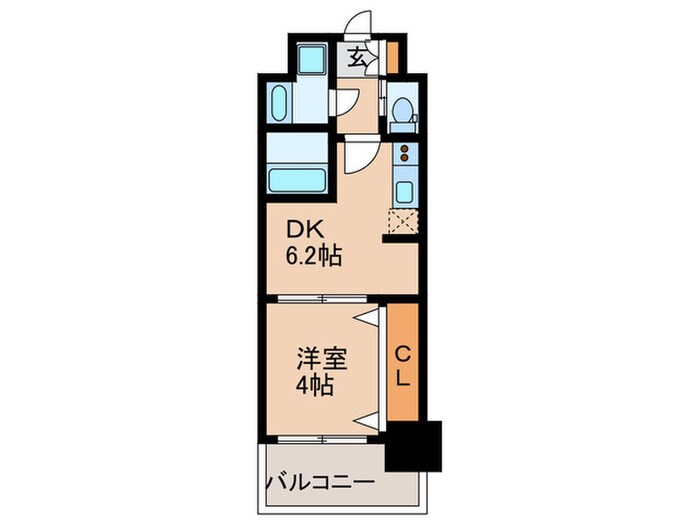 間取り図 Alivis北梅田