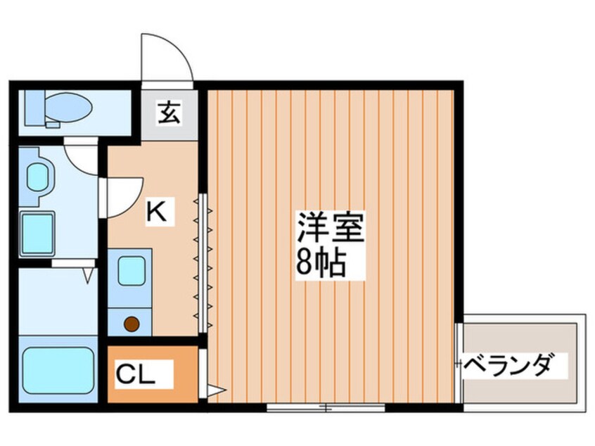 間取図 コ－ポ・シャイン