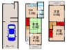 日下町６丁目貸家 4DKの間取り