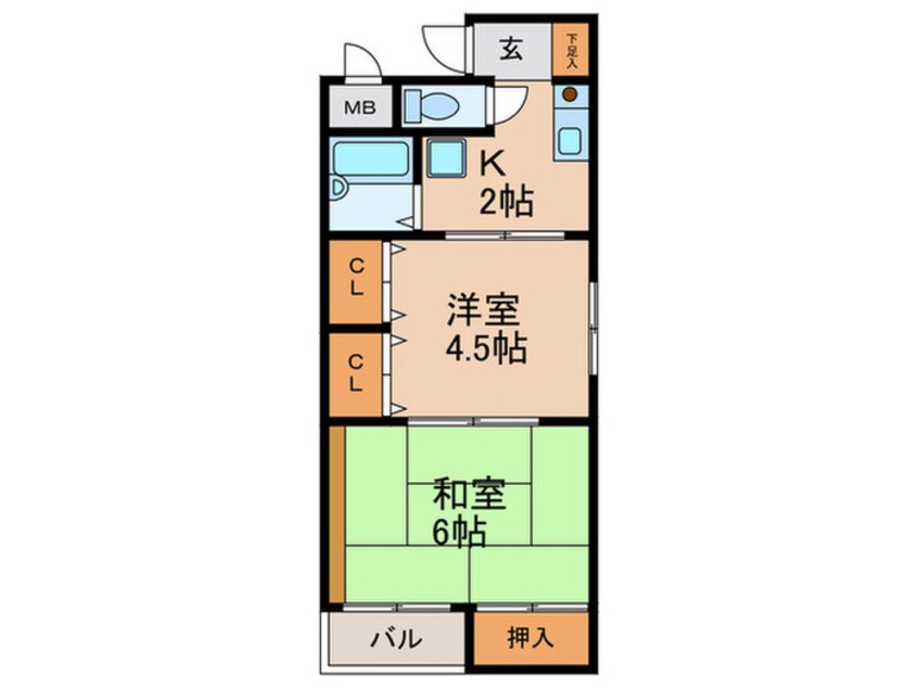 間取図 フルサワマンション