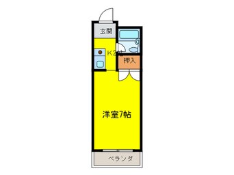 間取図 コ－トクリエイトⅠ